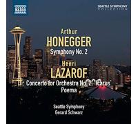 Arthur Honegger – Symphonie N°2 - Icarus – CD – NAXOS