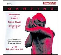 Martinu, B. - Memorial to Lidice [Import]