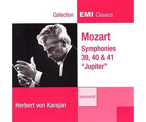 Symphonie N°40 K550-Symphonie N°39 K543-Symphonie N°41 K551 Jupiter