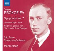 Symphonie n°7 en ut dièse Op.131; L'Amour des Trois Oranges Op.33bis; Lieutenant Kijé Op.60 – NAXOS