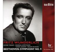 Beethoven : Symphonie N° 9. Yano, Höffgen, Wunderlich, Adam, Dixon