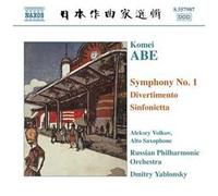 Komei Abe – Symphonie n°1 / Divertimento / Sinfonietta – NAXOS