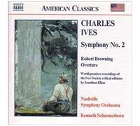 Ives – Symphonie n°2 « Robert Browning » – CD – NAXOS