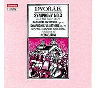 Symphonie No. 3, Ouv. Carnaval, Var. Symphoniques Scottish Nat. Orch.