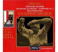 Symphonie No. 3, Ouv. Tagique Philharmonie De Vienne 1955