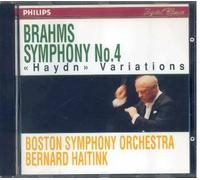Symphonie No. 4, Var. Sur Theme De Haydn Boston Symphony Orchestra