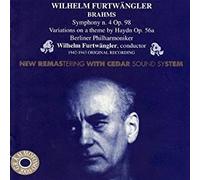 Symphonie No. 4, Variations Haydn - Philharmonie De Berlin 1942