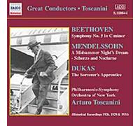 Beethoven – Great Conductors : Beethoven, Mendelssohn, Dukas – NAXOS