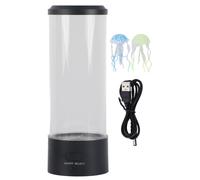 Symphonie océanique captivante, veilleuse fantastique et triple éclairage LED, lampe d'aquarium méduse pour une ambiance lumineuse féérique dans