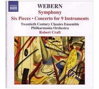 Symphonie Op. 21, 5 Canons, 3 Rythmes Traditionnels, 3 Chansons Op. 18, Trio, Quatuor, Variations Op. 27, 6 Pièces Opus 6, 4 Pièces Op. 7, Tropis Pièces Opus 11, Concerto Pour Neuf...