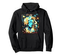 Symphonie pour Saxophone Jazz Mine Music Lover Sweat à Capuche