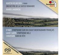 D'indy : Symphonie Sur Un Chant Montagnard - Saint-Saëns : Symphonie No 2 - Chausson : Soir De Fête