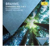 HERBERT VON/BP KARAJAN - SINFONIEN 1+3 CD NEUF BRAHMS,JOHANNES