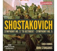 BBC Philharmonic Orchestra – Chostakovitch : Symphonies n°2 « À Octobre » et n°5 – Super-Audio CD