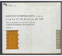 Academy of Ancient Music, Dir. Hogwood – Symphonies n° 3,14,15,17,19,20,25,33,36,108 – vol.2