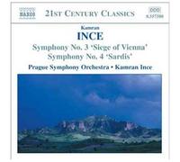 Kamran Ince – Symphonie Nr. 3+4 – NAXOS