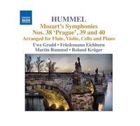 Symphonies 38 39 & 40 - Pour flûte violon violoncelle et piano CD