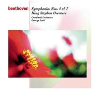 Ludwig van Beethoven – Symphonies 4 & 7 – Ouverture King Stephen – CD – Sony – Neuf