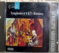 Symphonies 4 Et 5 + Romance Sans Parole Coll Les Maitres Du Classiques