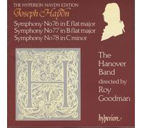 Symphonies 76-78 by Haydn, Hanover Band, Goodman (1993-11-19)