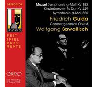 Friedrich Gulda - Symphony 25 / Concerto for Piano & Orch 14 [New CD]