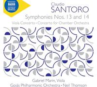Claudio Santoro – Symphonies n° 13 et n° 14 – CD – NAXOS
