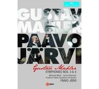 Mahler – Symphonies n°3 & 4 – Paavo Järvi – 2 DVD – C Major Entertainment
