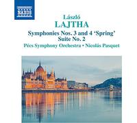 Lajtha / Pasquet – Symphonies n°3 Op.45 & n°4 Op.52, Suite n°2 Op.38 – CD – NAXOS