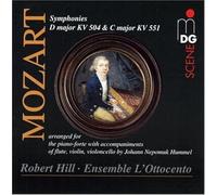 Symphonies N 38 et 41 Arrangements de JN Hummel Hill Ensembl