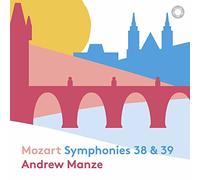 Wolfgang Amadeus Mozart Mozart: Symphonies 38 & 39 (CD) Album Digipak