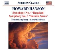 Hanson – Symphonies n°4 et n°5 – CD – NAXOS