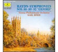 Symphonies N°88, N°89 et N°92 'Oxford' G
