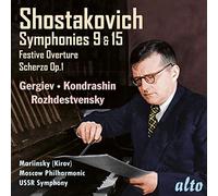 Symphonies N 9 et 15/Ouverture Festive/Scherzo OP 1