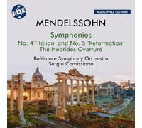 Felix Mendelssohn – Symphonies N°4 « Italienne » et N°5 « Réformation » – Ouverture « Les Hébrides » – CD – Vox