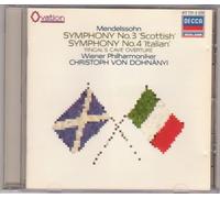 Symphonies Nø3 Et Nø4 - Hebrides - Ouvertures