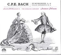 Symphonies No. 1 À 4 Wq 183, Concerto Pour Violoncelle Wq 152