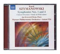 Szymanowski – Symphonies n° 1 et n° 4 – NAXOS