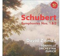 David Zinman - Symphonies Nos 1 & 2 [New CD]