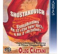 Symphonies No. 12 En Ré Mineur Opus 112 "L'année 1917" Et No. 2 En Si Majeur Opus 14 "Octobre