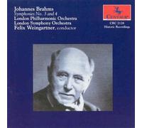 Symphonies No. 3 En Fa Majeur Opus 90 Et No. 4 En Mi Mineur Opus 98