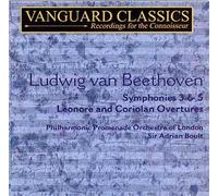 Boult, Adrian - Beethoven - Symphonies n° 3 et 5 / Ouvertures