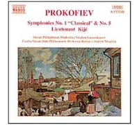 Symphonies Nos. 1 & 5, Lnt Kije Suite, Marche Des 3 Oranges Philh. Slovaque
