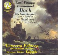 Symphonies Nos. 1 À 6 Pour Cordes "De Hambourg" - 1773