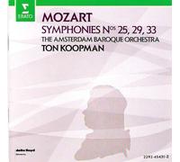 Symphonies KV 201 N° 29, KV 319 N° 33, KV 183 N° 25