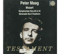 Symphonies Nos. 29 And 34, Serenade No. 9 (Maag) by Wolfgang Amadeus Mozart (2004-01-01)