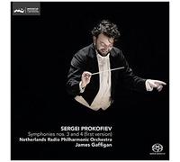 Prokofiev : Symphonies n° 3 et 4. Gaffigan.