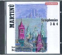 Martinu - Symphonies 3 & 4