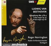 Symphonies Nos. 3 and 4 (Norrington) by Ludwig Van Beethoven (2003-05-05)