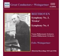 Symphonies Nos. 3 and 4 (Weingarter, Lpo, Vpo) (CD) Album