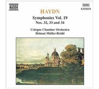 Joseph Haydn – Symphonies Vol. 19 Nos 32, 33 & 34 – Orchestre de Chambre de Cologne – CD – NAXOS